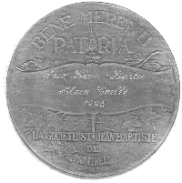 M�daille L�on Lortie (pile)